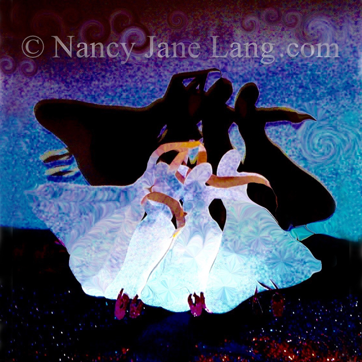 "Red Shoes 4", illustration by Nancy Jane Lang, copyright 2016